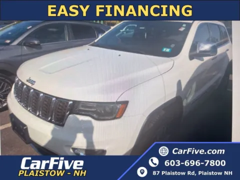 White 2019 Jeep Grand Cherokee Limited for sale in Plaistow, NH