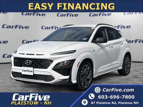 White 2022 Hyundai Kona N Line for sale in Plaistow, NH