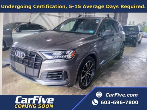 Gray 2020 Audi Q7 55 Premium Plus for sale in Plaistow, NH