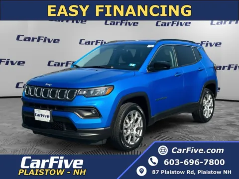 Blue 2022 Jeep Compass Latitude Lux for sale in Plaistow, NH