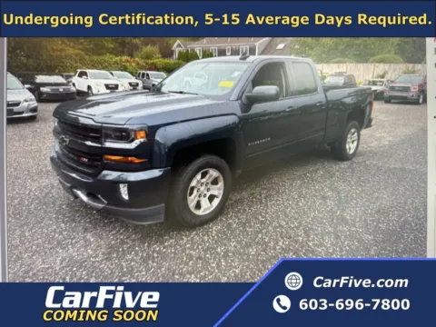 Gray 2018 Chevrolet Silverado 1500 LT for sale in Plaistow, NH