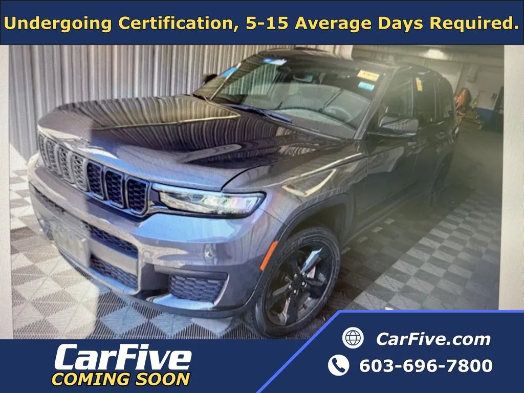 Gray 2023 Jeep Grand Cherokee L Altitude for sale in Plaistow, NH