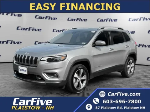 Silver 2021 Jeep Cherokee Limited for sale in Plaistow, NH