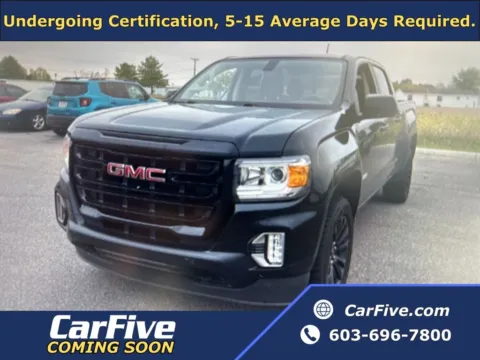 Black 2021 GMC Canyon Elevation for sale in Plaistow, NH