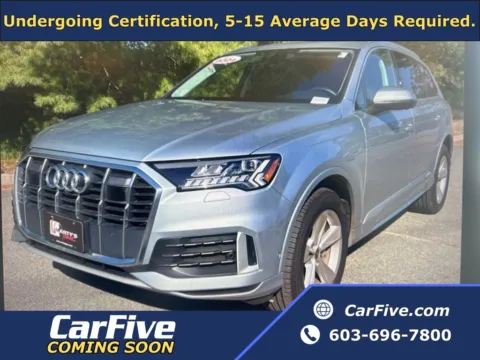 Silver 2024 Audi Q7 45 Premium Plus for sale in Plaistow, NH