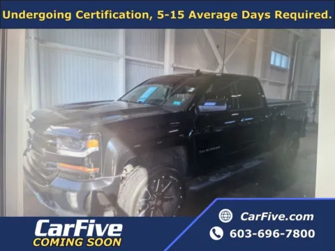 Black 2018 Chevrolet Silverado 1500 LT for sale in Plaistow, NH