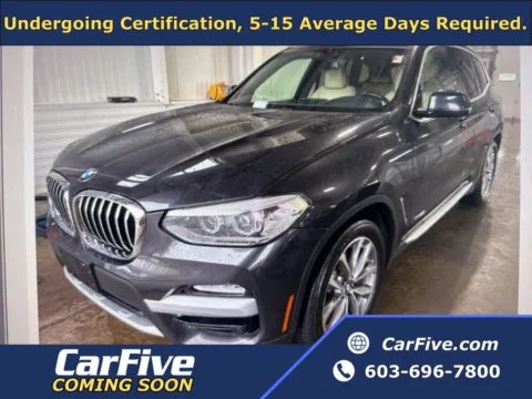 Gray 2018 BMW X3 xDrive30i for sale in Plaistow, NH