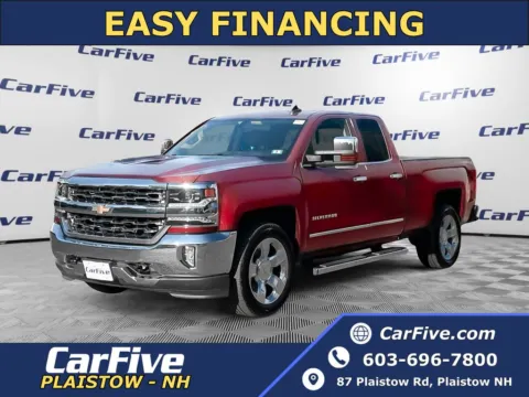 Red 2017 Chevrolet Silverado 1500 LTZ for sale in Plaistow, NH