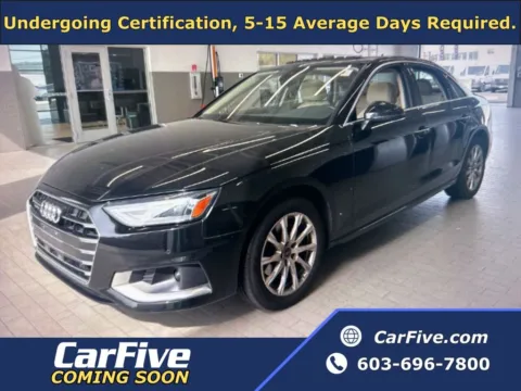 Black 2021 Audi A4 40 Premium for sale in Plaistow, NH