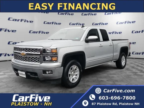 Silver 2015 Chevrolet Silverado 1500 LT for sale in Plaistow, NH
