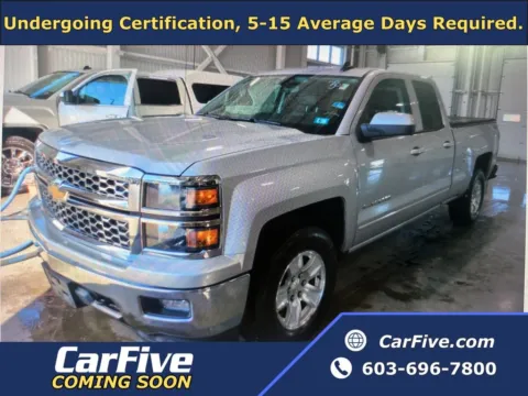 Silver 2015 Chevrolet Silverado 1500 LT for sale in Plaistow, NH