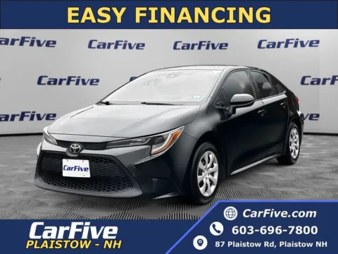 Black 2021 Toyota Corolla LE for sale in Plaistow, NH