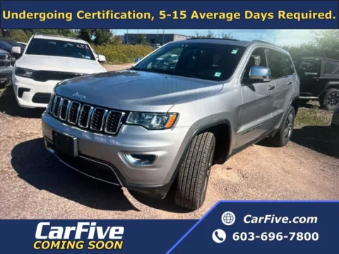 Silver 2018 Jeep Grand Cherokee Limited for sale in Plaistow, NH