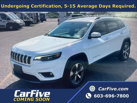 White 2019 Jeep Cherokee Limited for sale in Plaistow, NH