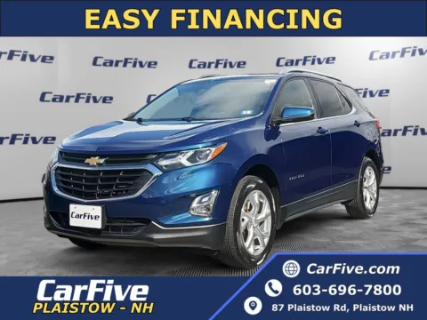 Blue 2019 Chevrolet Equinox LT for sale in Plaistow, NH