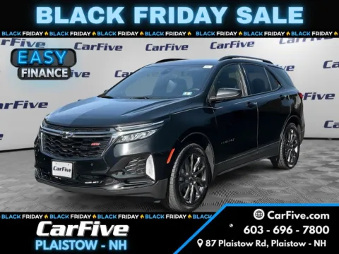 Black 2022 Chevrolet Equinox RS for sale in Plaistow, NH