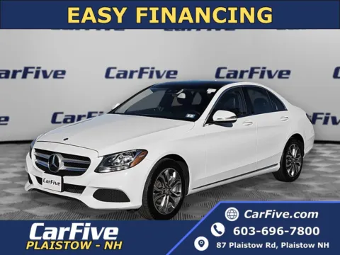 White 2016 Mercedes-Benz C-Class C 300 for sale in Plaistow, NH