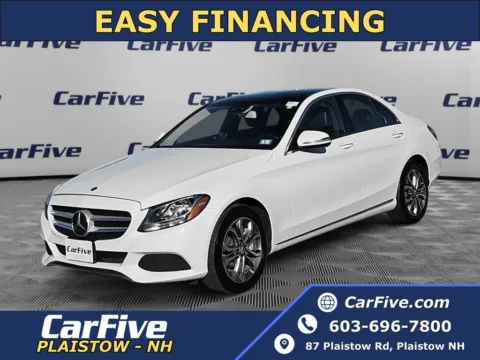 White 2016 Mercedes-Benz C-Class C 300 for sale in Plaistow, NH