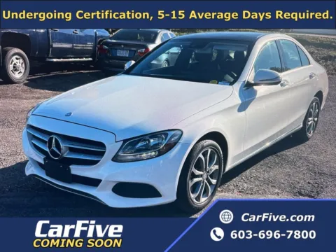 White 2016 Mercedes-Benz C-Class C 300 for sale in Plaistow, NH