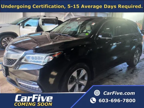 Black 2015 Acura MDX 3.5L for sale in Plaistow, NH