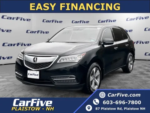 Black 2015 Acura MDX 3.5L for sale in Plaistow, NH