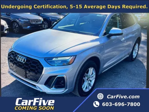Silver 2023 Audi Q5 45 S line Premium for sale in Plaistow, NH