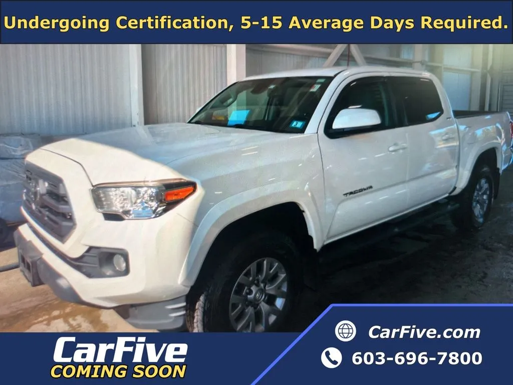 White 2019 Toyota Tacoma SR5 for sale in Plaistow, NH