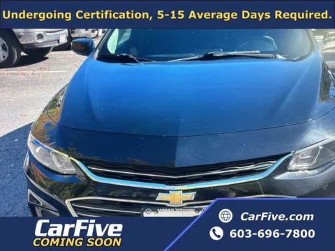 Black 2018 Chevrolet Malibu LT for sale in Plaistow, NH