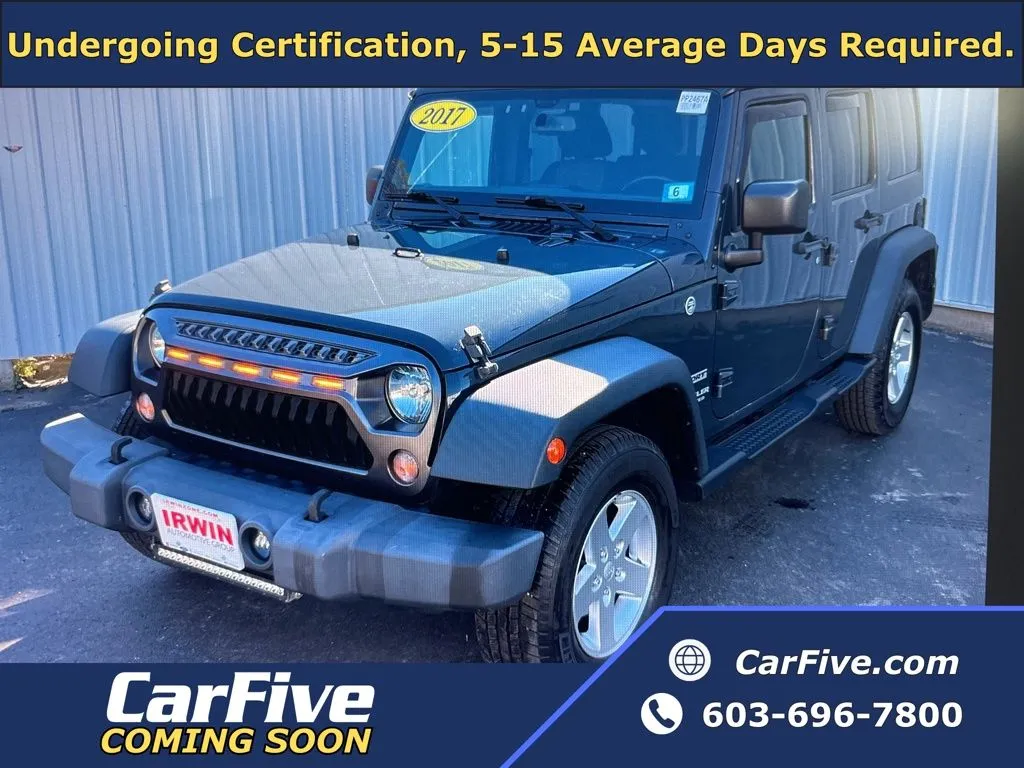 2017 Jeep Wrangler Unlimited Sport for sale in Plaistow, NH