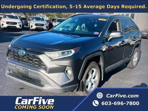 Gray 2020 Toyota RAV4 Hybrid XLE for sale in Plaistow, NH