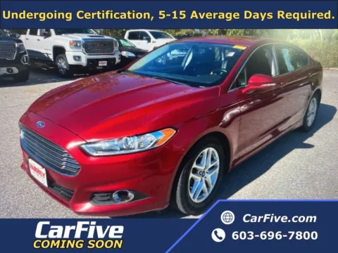 Red 2014 Ford Fusion SE for sale in Plaistow, NH