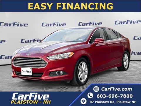 Red 2014 Ford Fusion SE for sale in Plaistow, NH