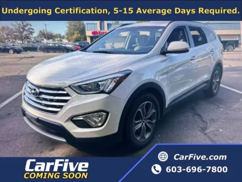 White 2015 Hyundai Santa Fe GLS for sale in Plaistow, NH