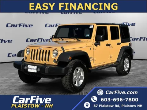 Brown 2014 Jeep Wrangler Unlimited Sport for sale in Plaistow, NH