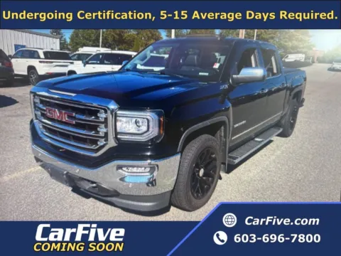 Black 2017 GMC Sierra 1500 SLT for sale in Plaistow, NH