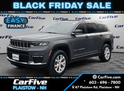 Gray 2022 Jeep Grand Cherokee L Limited for sale in Plaistow, NH