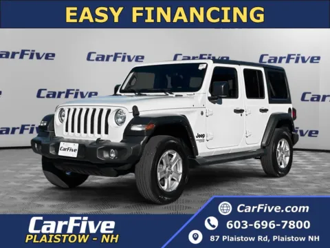 White 2021 Jeep Wrangler Unlimited Sport S for sale in Plaistow, NH