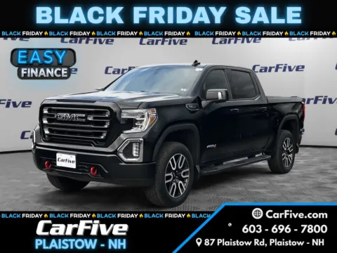 Black 2021 GMC Sierra 1500 AT4 for sale in Plaistow, NH