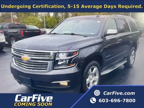 Gray 2016 Chevrolet Tahoe LTZ for sale in Plaistow, NH