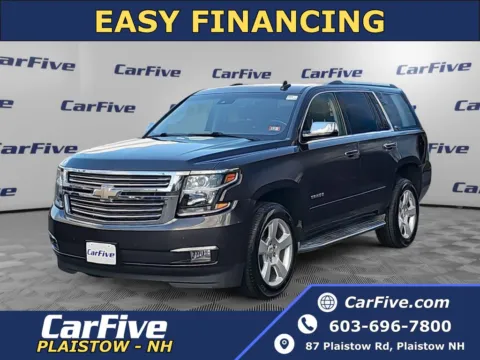 Gray 2016 Chevrolet Tahoe LTZ for sale in Plaistow, NH