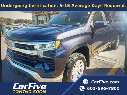 Gray 2022 Chevrolet Silverado 1500 LT for sale in Plaistow, NH