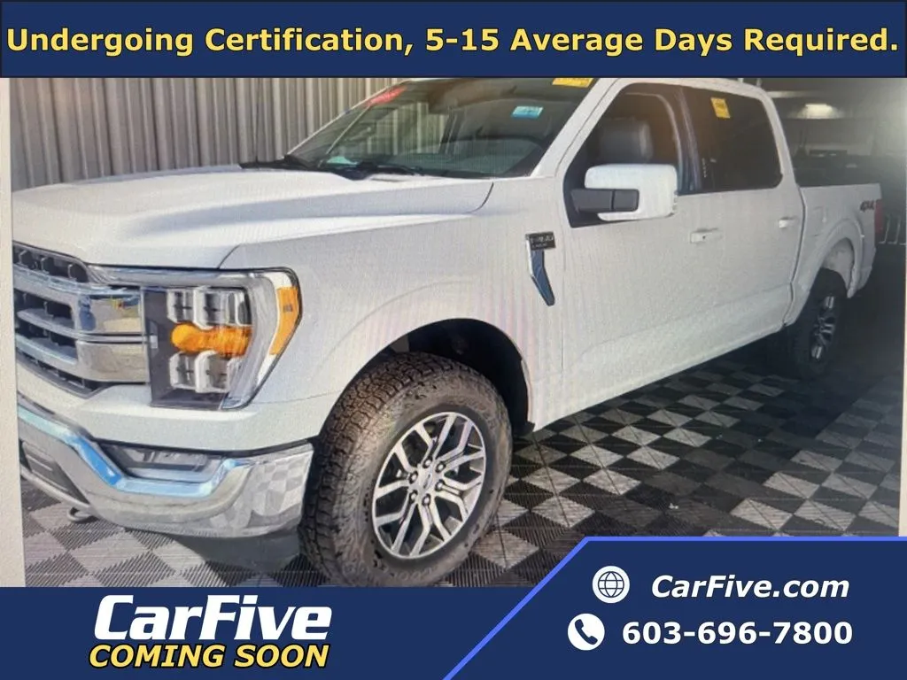 White 2021 Ford F-150 Lariat for sale in Plaistow, NH