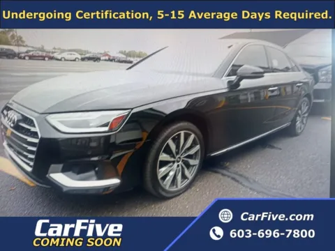 Black 2022 Audi A4 40 Premium Plus for sale in Plaistow, NH