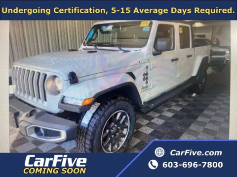 White 2021 Jeep Gladiator Overland for sale in Plaistow, NH