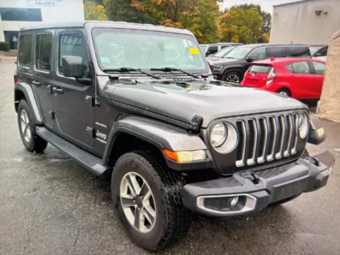 Another view of 2018 Jeep Wrangler Unlimited Sahara for sale in Plaistow, NH at CarFive Plaistow, NH