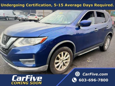 Blue 2018 Nissan Rogue SV for sale in Plaistow, NH