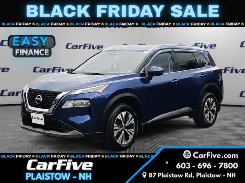 Blue 2021 Nissan Rogue SV for sale in Plaistow, NH