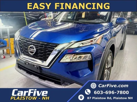 Blue 2021 Nissan Rogue SV for sale in Plaistow, NH