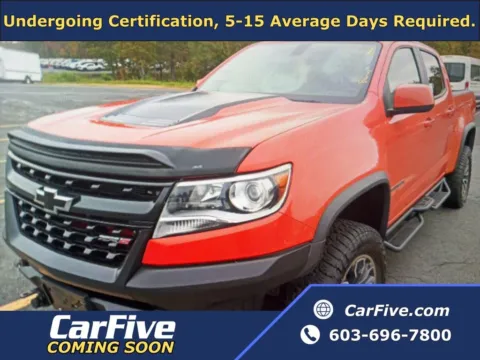 Orange 2019 Chevrolet Colorado ZR2 for sale in Plaistow, NH