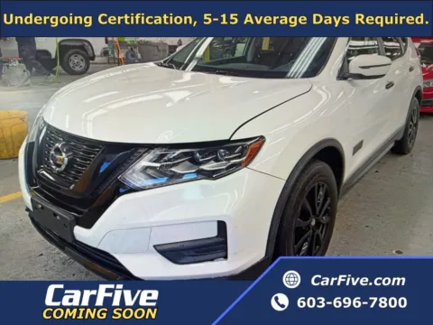 White 2017 Nissan Rogue SV for sale in Plaistow, NH